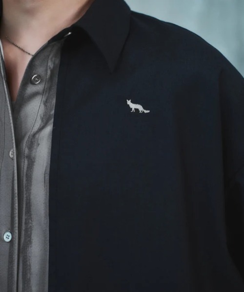 Etrarium tシャツ 静寂と青 Layered Shirts レディース : ZOZOTOWN 
