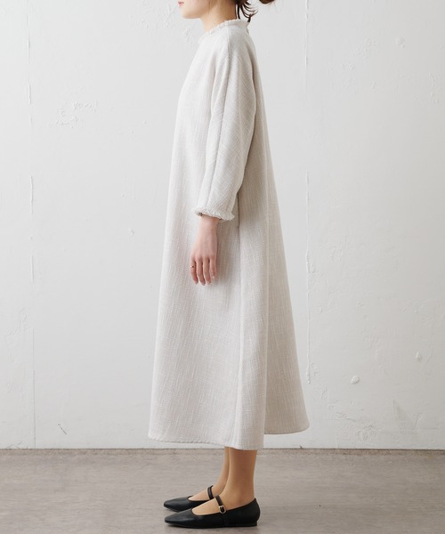 「PUAL CE CIN」 7分袖ワンピース FREE ブラック レディース_画像8