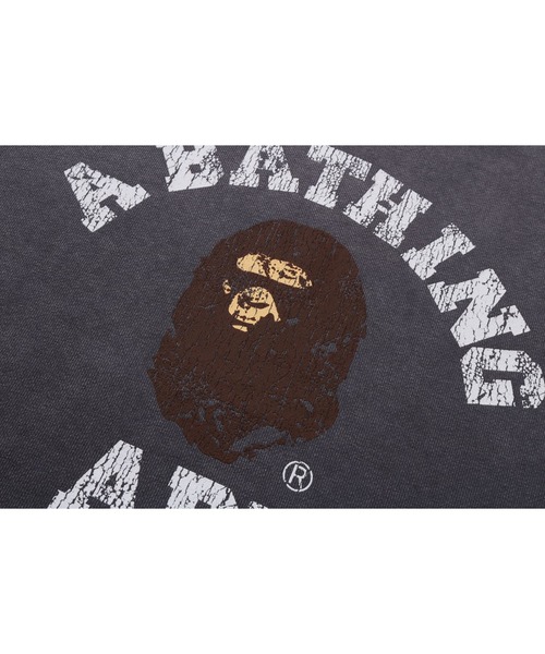 「A BATHING APE」 スウェットカットソー SMALL チャコール メンズ_3