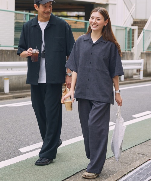 THE CRAFT CREW PRODUCTS ワイドパンツ スラックス 「UNNOTICEシリーズ