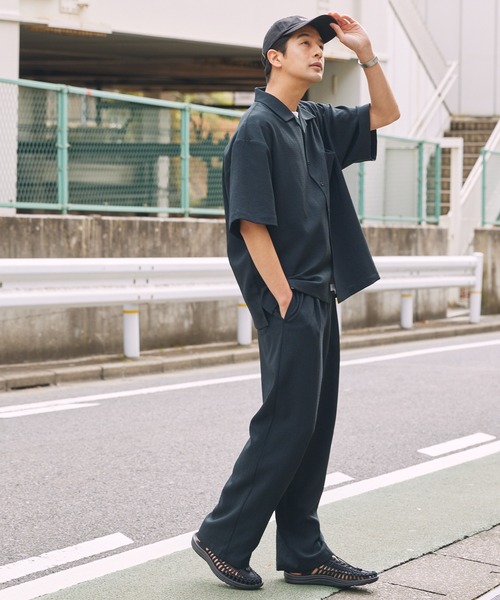 THE CRAFT CREW PRODUCTS uvカット ワイドパンツ スラックス メンズ