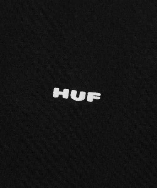 「HUF」 ジップアップパーカー M ネイビー メンズの画像