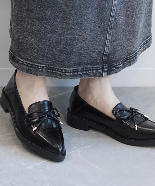 「shoes365」 シューズ 23.5cm ブラック レディース_画像6