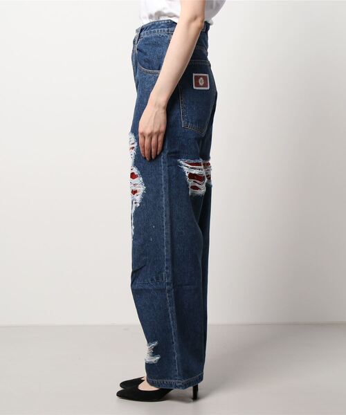 「PINK HOUSE」 デニムパンツ MEDIUM インディゴブルー レディースの画像