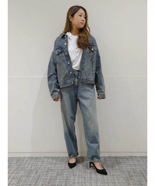 「GAP」 デニムジャケット X-SMALL ブルー メンズ_画像9