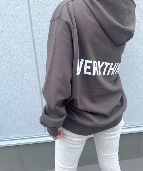 「CANAL JEAN」 プルオーバーパーカー LARGE ホワイト レディース_画像4