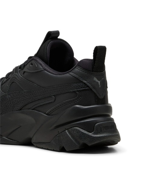 「PUMA」 ローカットスニーカー 25.5cm ブラック レディース_画像3