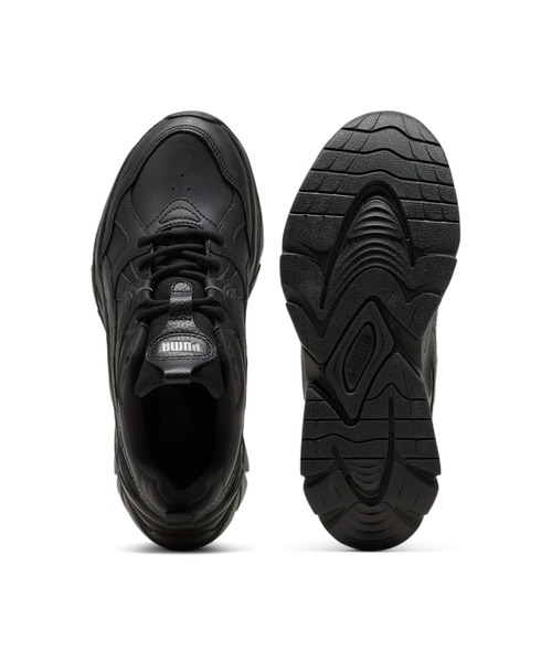 「PUMA」 ローカットスニーカー 25.5cm ブラック レディース_画像4