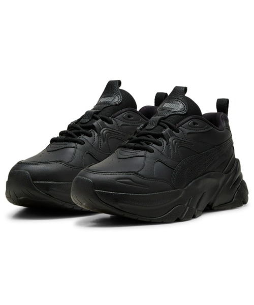 「PUMA」 ローカットスニーカー 25.5cm ブラック レディース_画像6