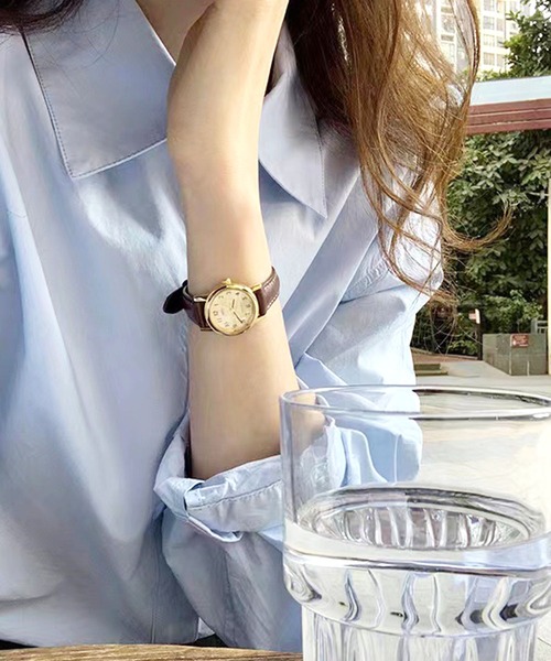 「Amulet」 長袖シャツ L ブルー レディース_画像8
