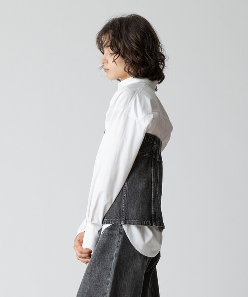 「allureville」 ベアトップ 2 ブルー レディース_画像2