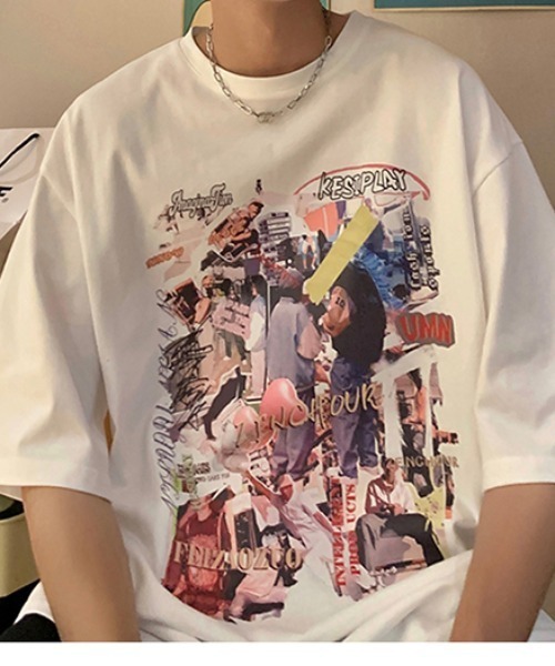 「MGV」 半袖Tシャツ MEDIUM ブラック メンズ_画像9