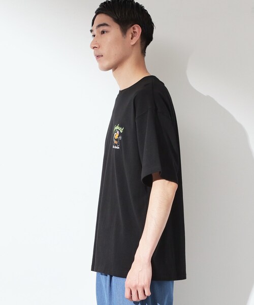 THE SHOP TK tシャツ ヒゲオジ サガラ刺繍 半袖Tシャツ 「洗濯機OK
