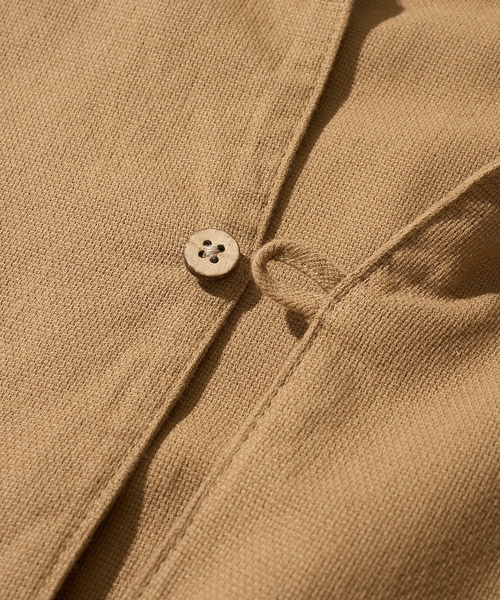 「TETE HOMME」 7分袖シャツ MEDIUM ホワイト メンズ_画像5