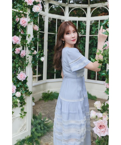 Her lip to ワンピース Clair Pintuck Lace Dress : ZOZOTOWN Yahoo!店