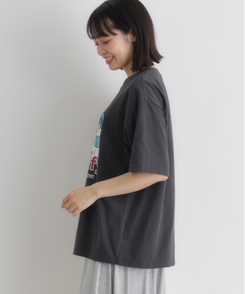 Right-on（ライトオン） tシャツ 半袖 HONEYSUCKLE ROSE
