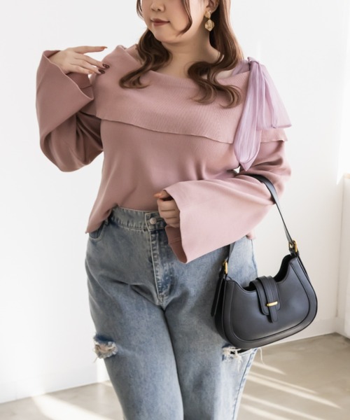 「CLETTE」 長袖カットソー 4L ブラック レディース_画像7
