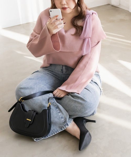 「CLETTE」 長袖カットソー 4L ブラック レディース_画像9