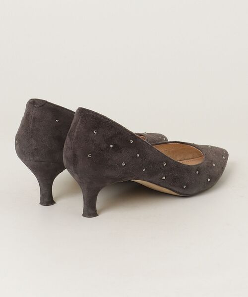 「Mode et Jacomo」 パンプス 23.5cm グレー レディース_画像2