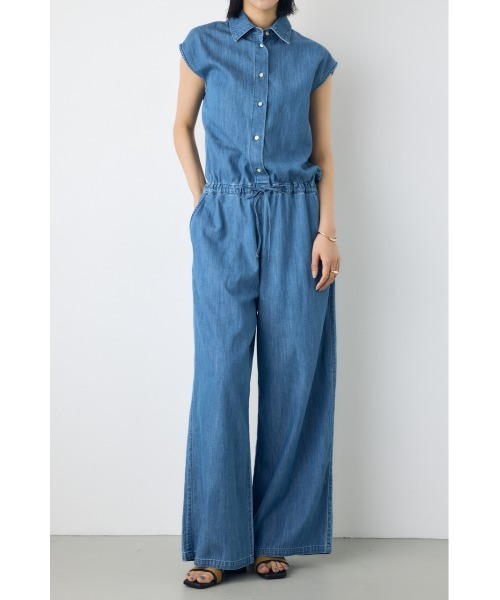 【新品未使用】完売品 AZUL BY MOUSSY デニム セットアップ AZUL BY MOUSSY（アズールバイマウジー） オールインワン