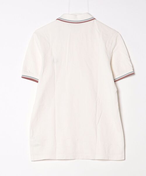 【美品】FRED PERRY ポロシャツ 半袖 アイボリー レディース FRED PERRY（フレッドペリー） 半袖ポロシャツ S アイボリー