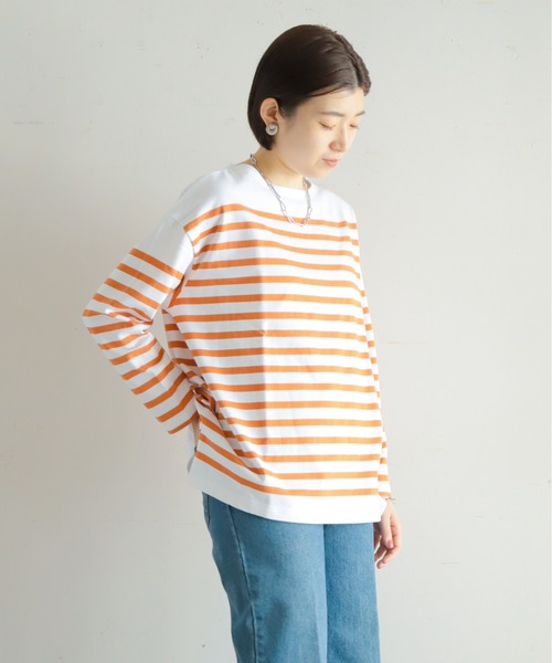 「NOMBRE IMPAIR」 長袖カットソー FREE ブルー レディース_画像9