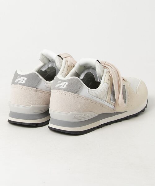 ホワイト、ブラウン New Balance（ニューバランス） ローカットスニーカー 23cm ベージュ