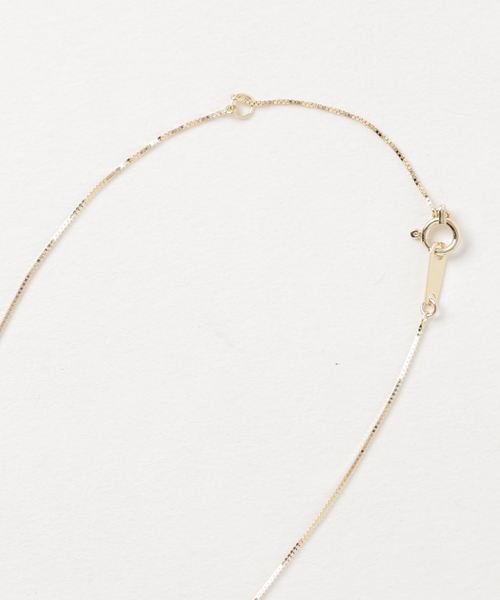 コンアフェットカラーストーンネックレスk10