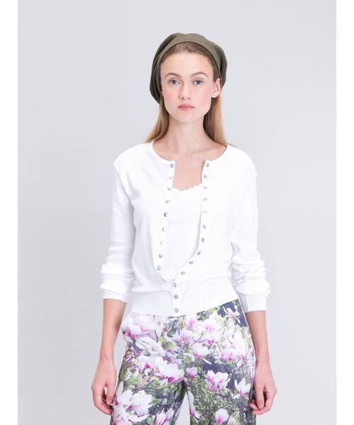 agnes b.（アニエスベー） カーディガン J155 CARDIGAN コットンニット