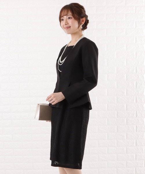 Lace Ladies セットアップ セレモニースーツ 2点セット