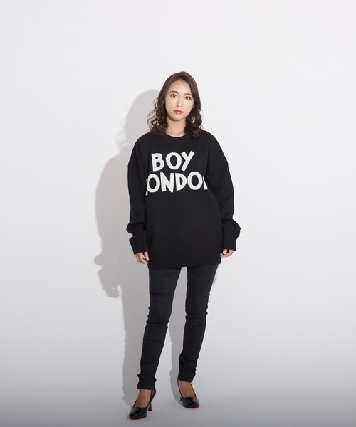 BOY LONDON セーター ニット 「BOY LONDON」LOGO KNIT PULLOVER