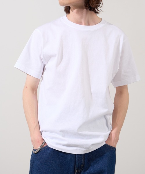 CLOTH &CROSS クロスアンドクロス　半袖Tシャツ クロスアンドクロスcloth&cross妄想カフェTシャツTEAキャメル