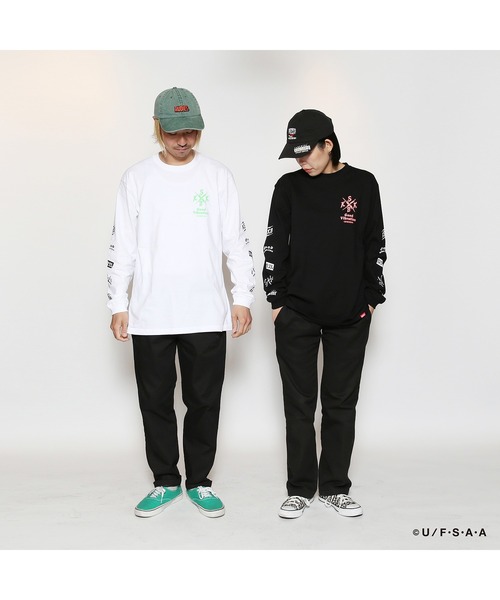 RUDIE'S tシャツ RUDIE'SxCRAYON SHINCHAN LOOK OUT LS TEE