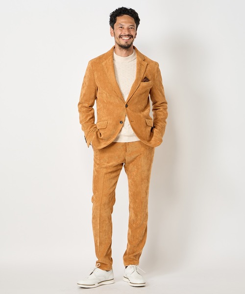 MEN'S BIGI（メンズビギ） セーター ニット ランダムヘリンボン編み12G