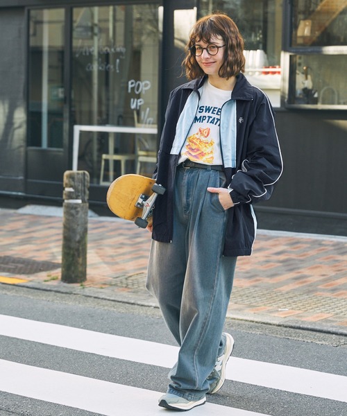 tシャツ オーバーサイズプリントロンT ベイクドスイーツ