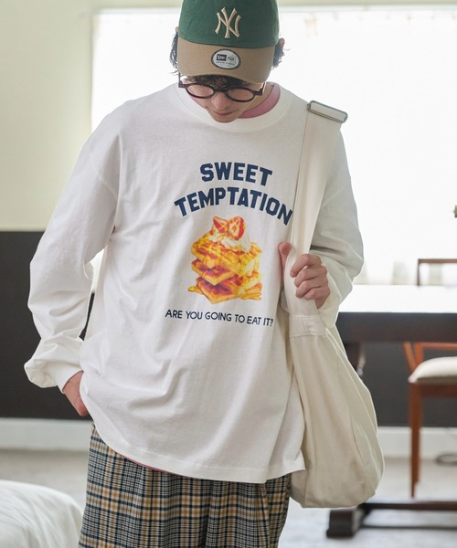 【美品】グラフペーパー ロンT プリントTシャツ コラボ 白 サイズ2 グラフペーパーxベンジャミン・エドガー コラボロンTが発売 | Hypebeast.JP