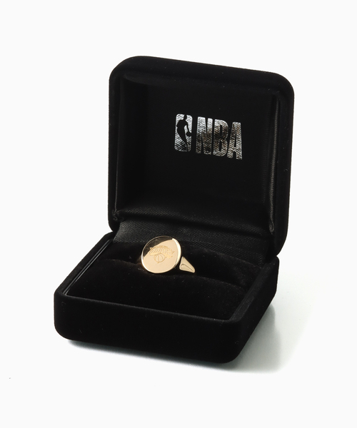指輪 リング OFF THE COURT by NBA / オフ・ザ・コート バイ NBA K10GP RING KNICKS メンズの画像