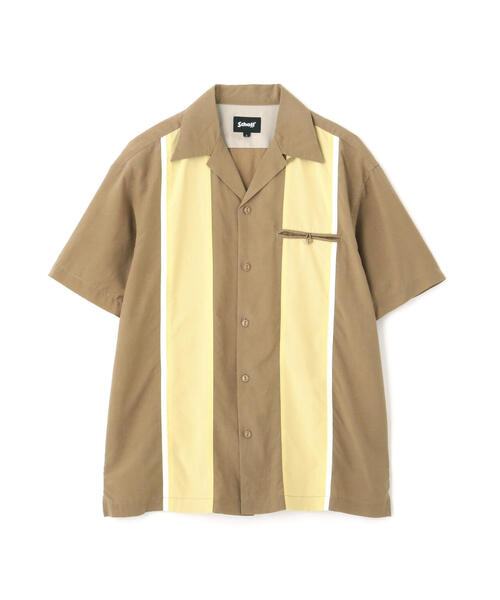 Schott シャツ Lサイズ Schott N.Y.C 「schott」 長袖シャツ L グレー メンズ