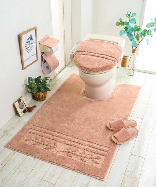 iellio バス トイレ 「耳長マット」抗菌防臭カラフルトイレマット