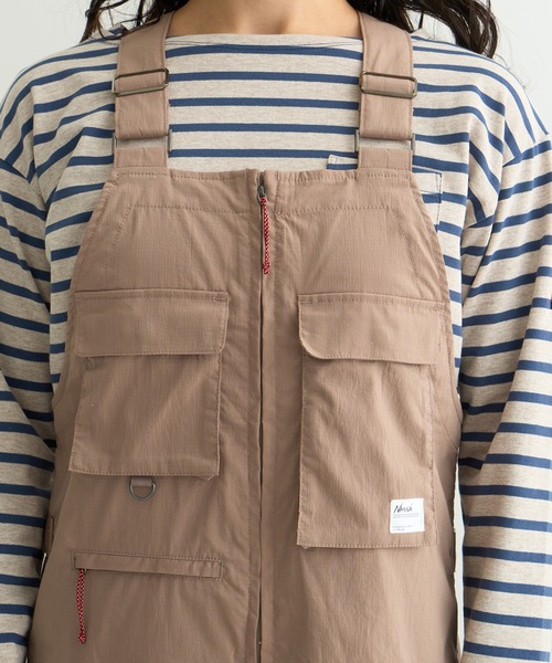 新品 ナンガ HINOC RIPSTOP FIELD OVERALLS サイズＭ ヒノックリップストップ フィールド オーバーオール (ウィメンズ