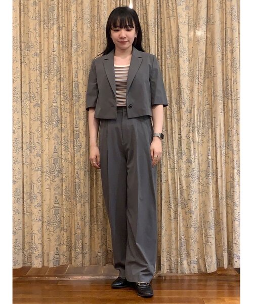 ドレステリアロングテーラードダブルジャケット亀恭子 ドレステリアロングテーラードダブルジャケット亀恭子