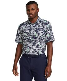 UNDER ARMOUR ポロシャツ UAプレーオフ プリント ポロ3.0