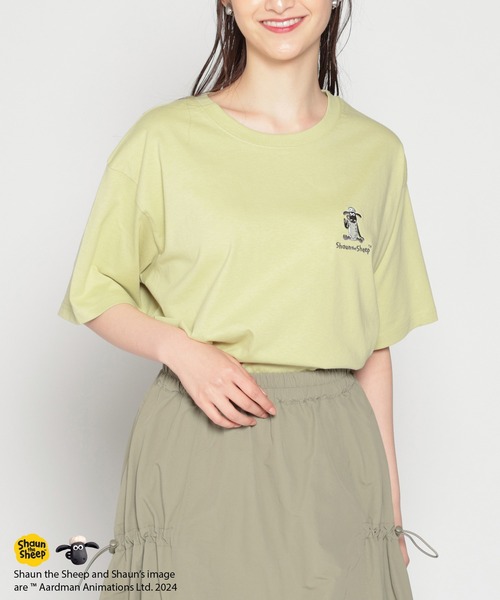 Honeys tシャツ ひつじのショーン／半袖Tシャツ レディース