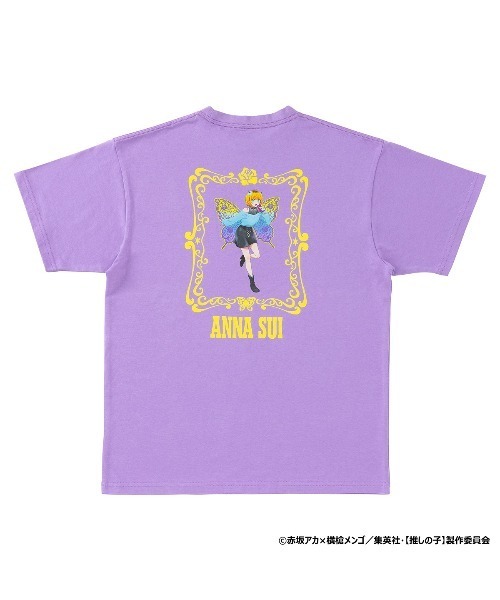 ANNA SUI tシャツ Tシャツ 「推しの子」×ANNA キャラクターTシャツ 