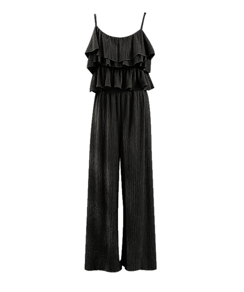 DAY CLOSET セットアップ レディース ティアードフリルキャミ+