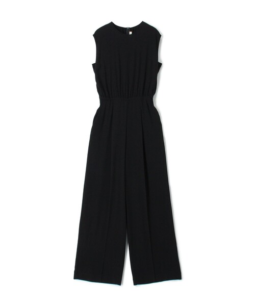 美品☆23SS☆デプレ　ジャージーライクジョーゼットオールインワン　手洗い可 美品☆23SS☆デプレ ジャージーライクジョーゼットオールインワン