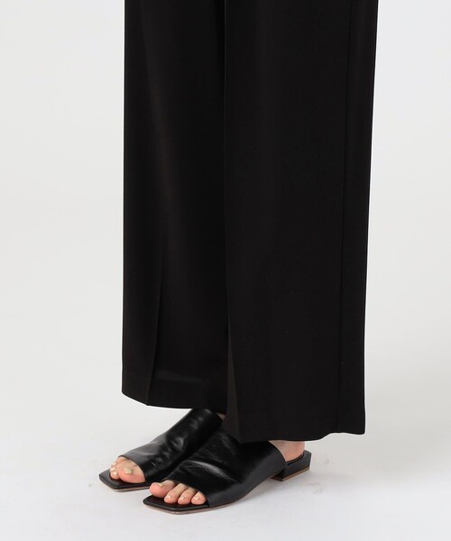 美品☆23SS☆デプレ　ジャージーライクジョーゼットオールインワン　手洗い可 美品☆23SS☆デプレ ジャージーライクジョーゼットオールインワン