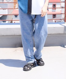 ジーンズ ベルトウォッシュデニムパンツ/126824 メンズ レディース｜ZOZOTOWN Yahoo!店