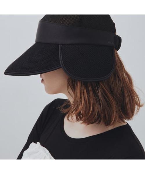 IRIS47 ベロアキャップ ブラック IRIS47｜push cap 帽子 ベルベット ベロア - H.O.V(フォブ