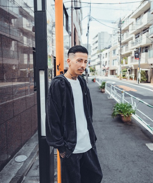 Subciety（サブサエティ） パーカー PIGMENT ZIP PARKA-G.I SIGN